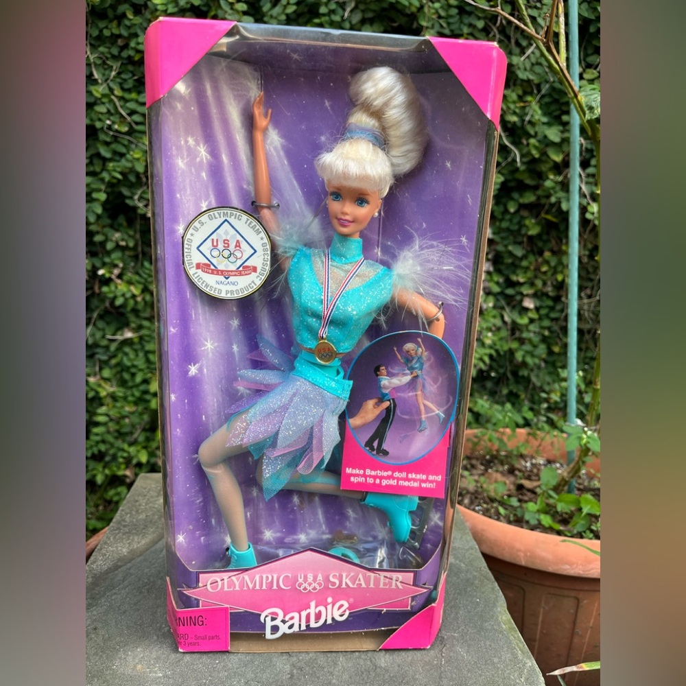 Olympic Skater Barbie Doll